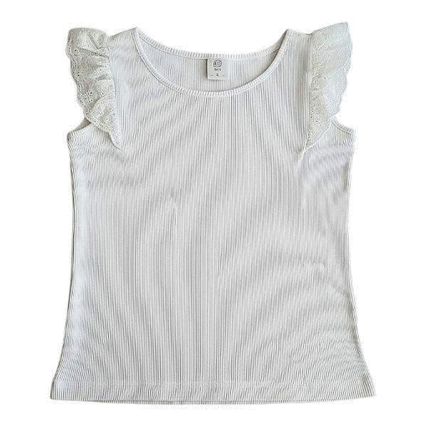 Polera manga corta Algodón Blanco Marca Urb 8 A Estado Casi tiki