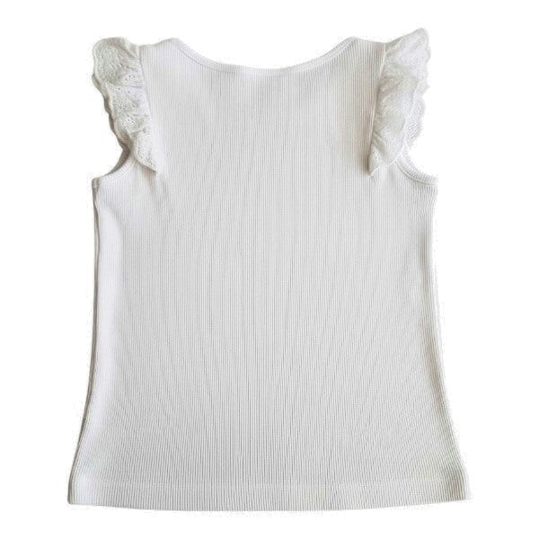 Polera manga corta Algodón Blanco Marca Urb 8 A Estado Casi tiki