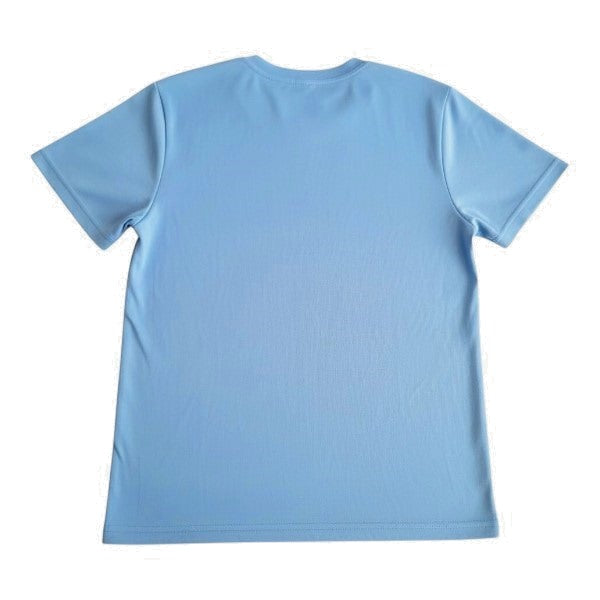 Polera manga corta Poliéster Celeste Marca Otra 7 A Estado Tiki taka