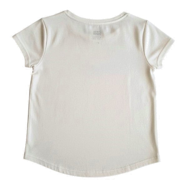Polera manga corta Algodón Crema Marca Otra 7 A Estado Casi tiki
