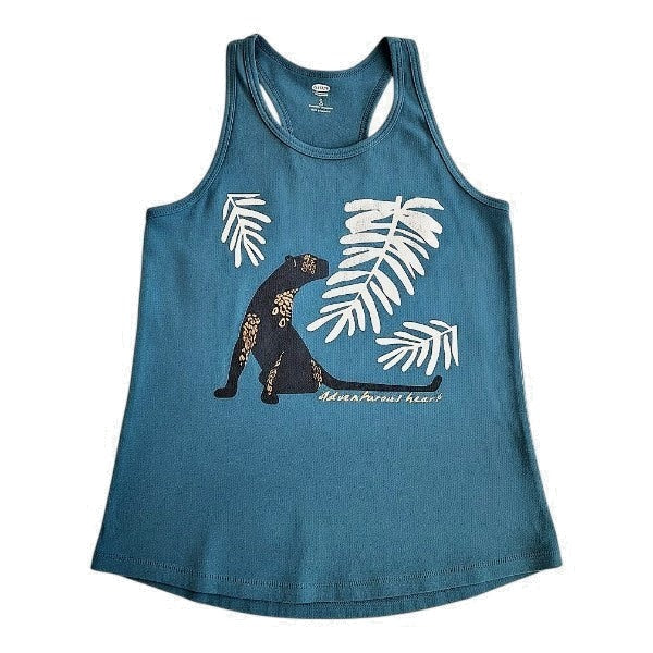 Polera manga corta Algodón Verde Marca Old Navy 8 A Estado Casi tiki
