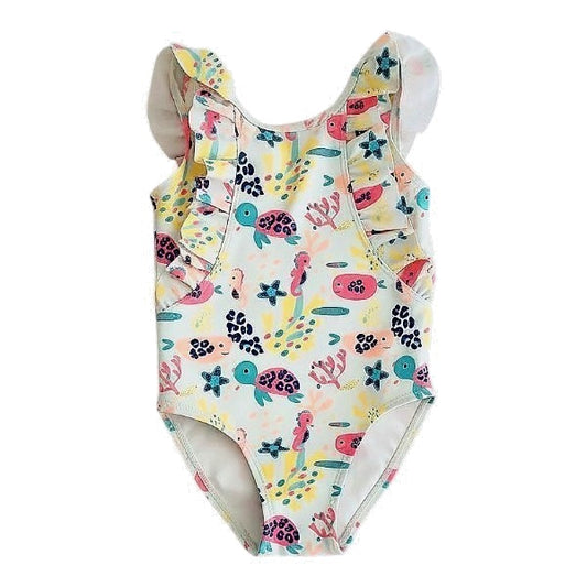 Traje de baño Goma Multicolor Marca Colloky 18 M Estado Tiki taka
