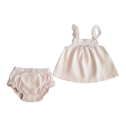 Conjunto Tela Multicolor Marca Carter's 3-6 M Estado Casi tiki