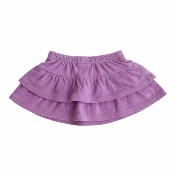 Falda Algodón Morado Marca 4kids 2 A Estado Casi tiki