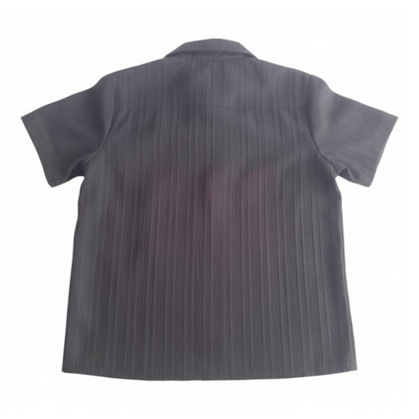 Camisa Manga Corta Tela Negro Marca Otra 3 A Estado Tiki taka