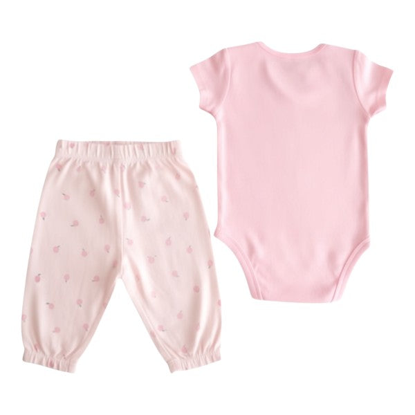 Conjunto Algodón Rosa Marca Carter's 0-3 M Estado Casi tiki
