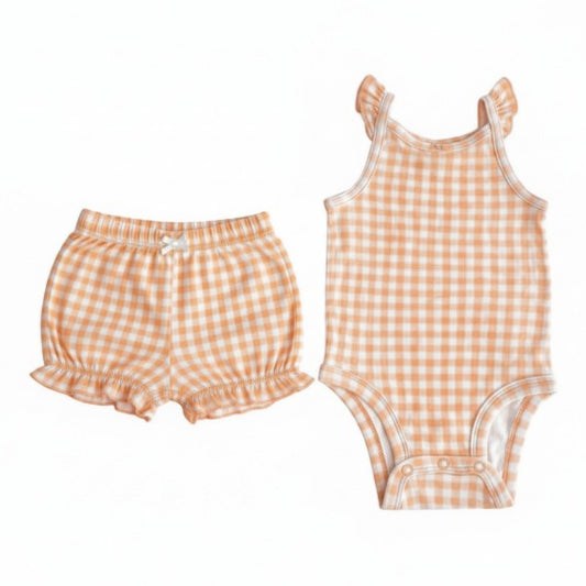 Conjunto Algodón Multicolor Marca Carter's 0-3 M Estado Tiki taka