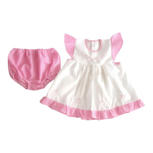 Vestido Tela Multicolor Marca Otra 0-3 M Estado Casi tiki