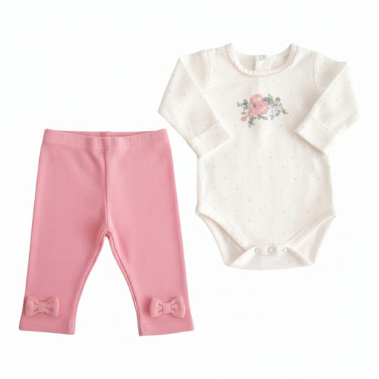 Conjunto Algodón Multicolor Marca Limonada 6 M Estado Tiki taka