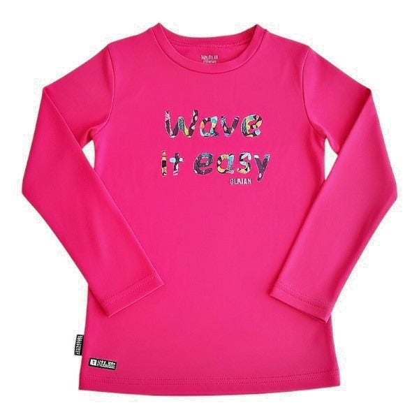 Polera manga larga lycra Fucsia Marca Otra 4 A Estado Tiki taka