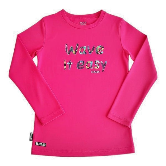 Polera manga larga lycra Fucsia Marca Otra 4 A Estado Tiki taka