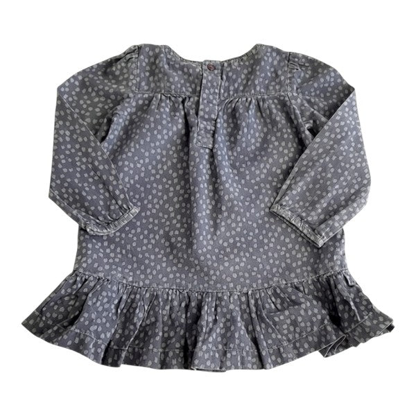 Vestido Tela Gris Marca Yamp! 18 M Estado Casi tiki
