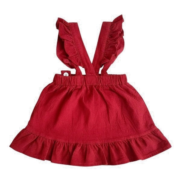 Vestido Tela Terracota Marca Otra 9 M Estado Casi tiki