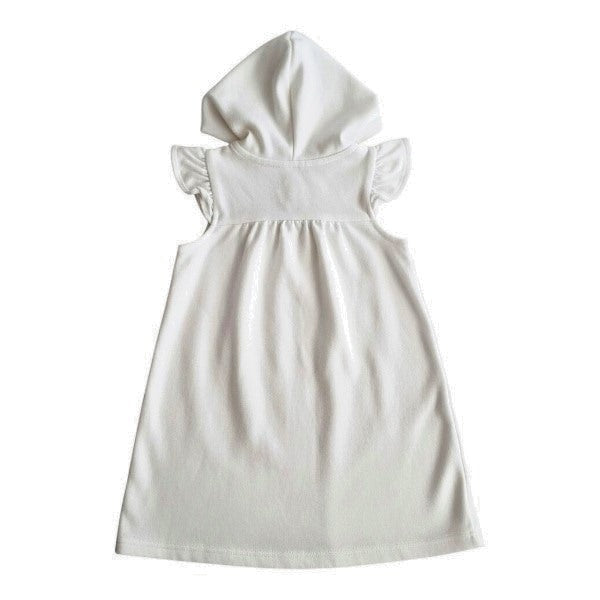 Poleron Manga Corta Micropolar Blanco Marca Old Navy 3 A Estado Casi tiki