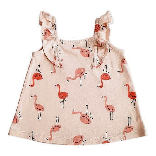 Polera manga corta Algodón Diseños Marca Carter's 0-3 M Estado Casi tiki