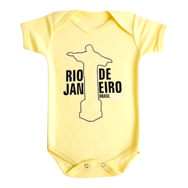 Body Manga Corta Algodón Amarillo Marca Otra 0-3 M Estado Tiki taka