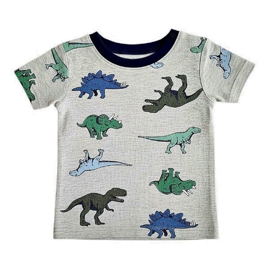 Polera manga corta Algodón Diseños Marca Carter's 2 A Estado Casi tiki