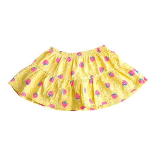 Falda Tela Amarillo Marca Otra 6 A Estado Casi tiki