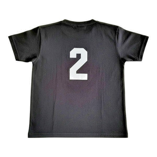 Polera manga corta Algodón Negro Marca Otra 7 A Estado Casi tiki
