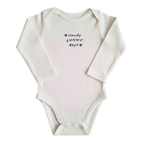 Body Manga Larga Algodón Blanco Marca Colloky 12-18 M Estado Casi tiki