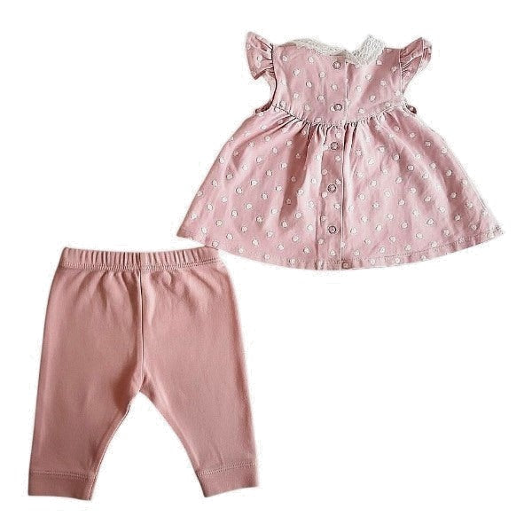 Pack Algodón Rosa Marca Variadas 0-3 M Estado Casi tiki