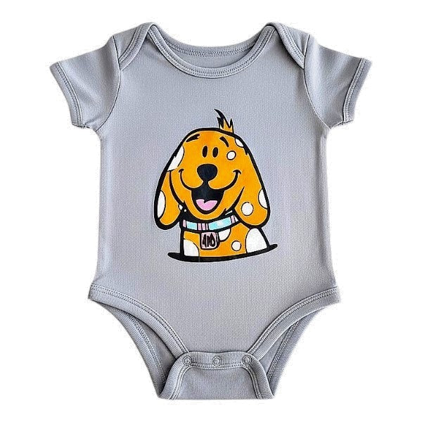 Body Manga Corta Algodón Gris Marca Otra 3-6 M Estado Casi tiki
