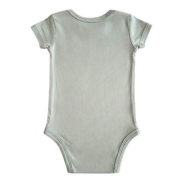 Body Manga Corta Algodón Verde agua Marca Carter's 6 M Estado Casi tiki