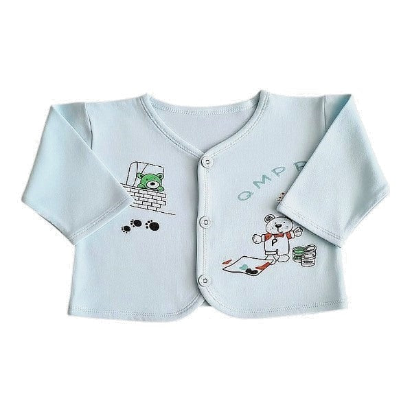 Camiseta Algodón Celeste Marca Otra 3-6 M Estado Casi tiki