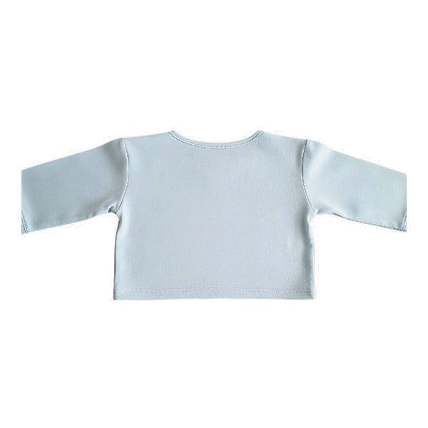 Camiseta Algodón Celeste Marca Otra 3-6 M Estado Casi tiki