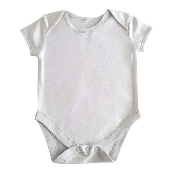 Body Manga Corta Algodón Gris Marca Otra 0-3 M Estado Casi tiki
