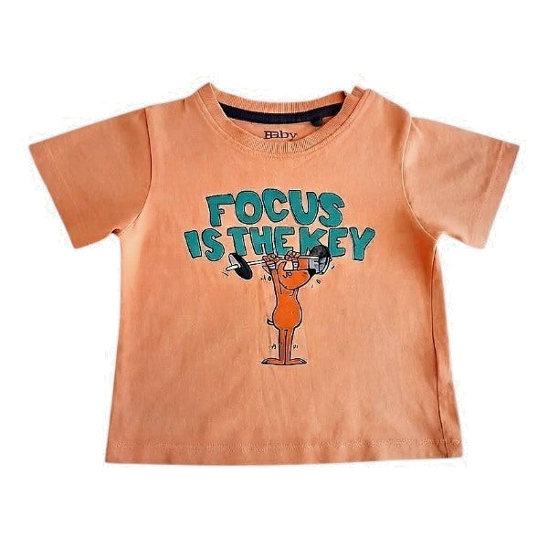 Polera manga corta Algodón Diseños Marca Baby harvest 2 A Estado Casi tiki