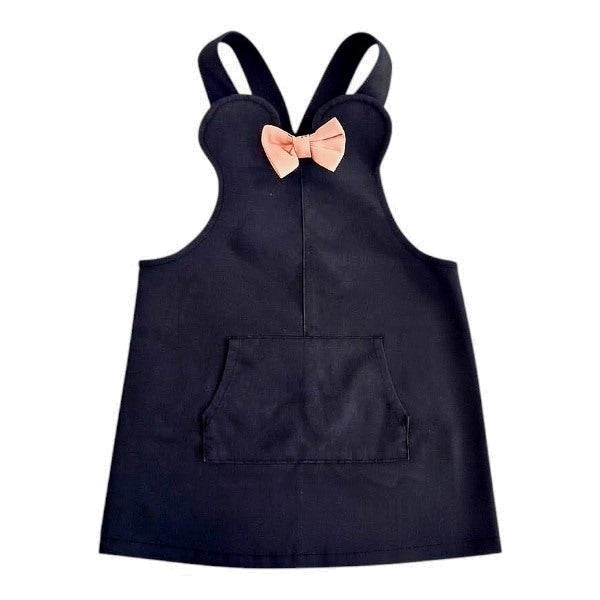 Vestido Tela Negro Marca Hym 18 M Estado Casi tiki