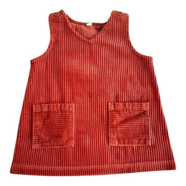 Vestido Cotelé Café Marca Otra 12 M Estado Casi tiki