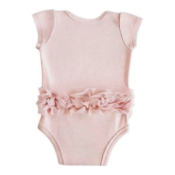 Body Manga Corta Algodón Rosa Marca Otra 0-3 M Estado Casi tiki