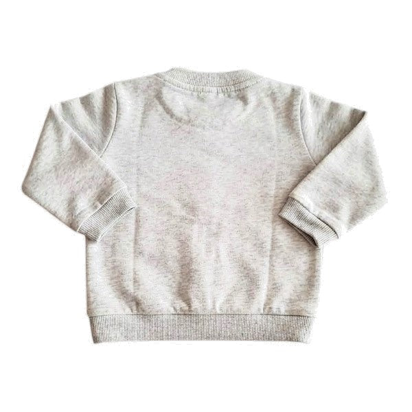 Polerón Algodón Gris Marca Baby harvest 0-3 M Estado Casi tiki