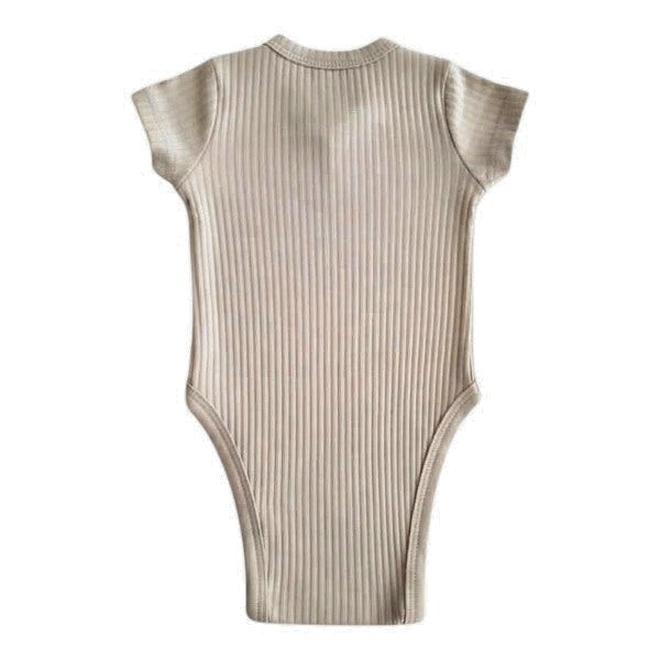 Body Manga Corta Algodón Verde agua Marca Colloky 0-3 M Estado Casi tiki