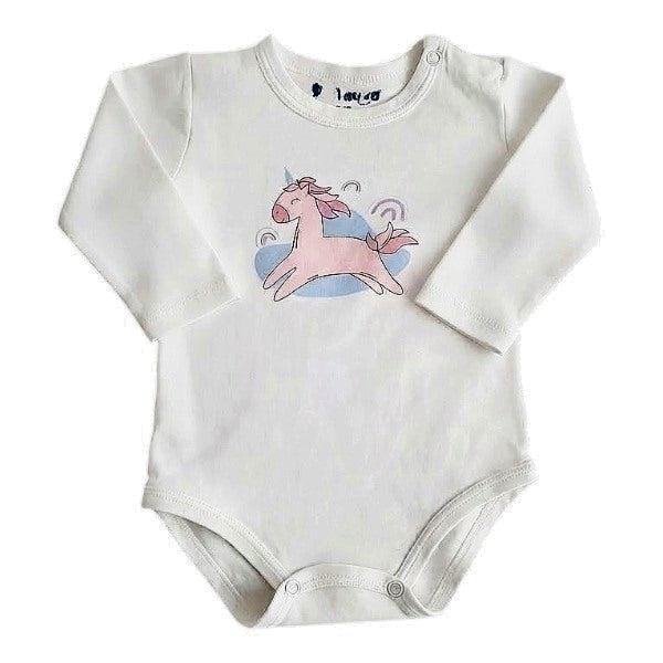 Body Manga Larga Algodón Blanco Marca redwood 0-3 M Estado Casi tiki