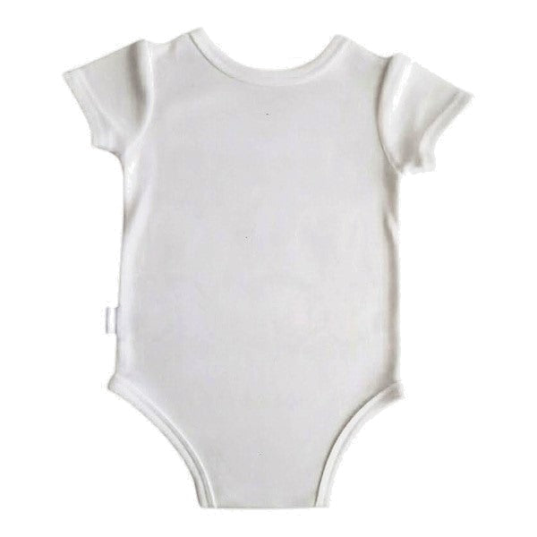 Body Manga Corta Algodón Blanco Marca Yamp! 0-3 M Estado Casi tiki