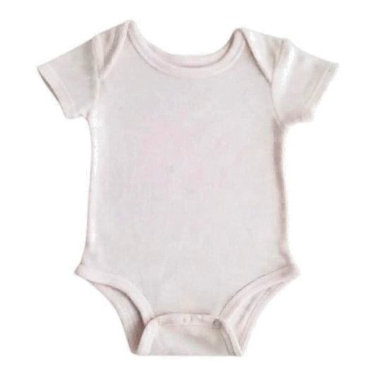 Body Manga Corta Algodón Rosa Marca Yamp! 0-3 M Estado Casi tiki