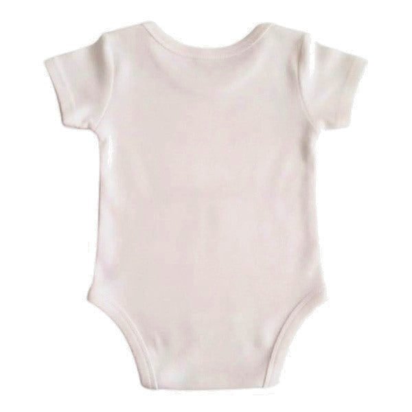 Body Manga Corta Algodón Rosa Marca Yamp! 0-3 M Estado Casi tiki