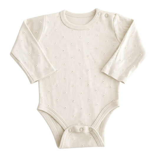 Body Manga Larga Algodón Verde agua Marca Colloky 3-6 M Estado Casi tiki