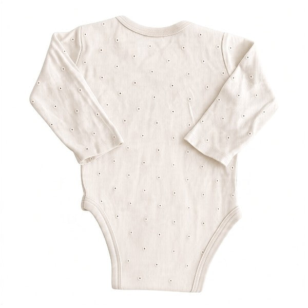 Body Manga Larga Algodón Verde agua Marca Colloky 3-6 M Estado Casi tiki