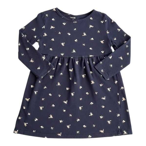 Vestido Tela Azul Marca Otra 4 A Estado Casi tiki