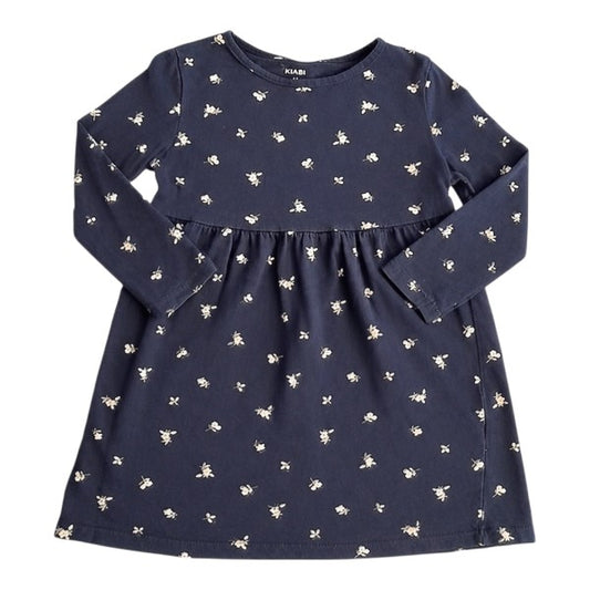 Vestido Tela Azul Marca Otra 4 A Estado Casi tiki