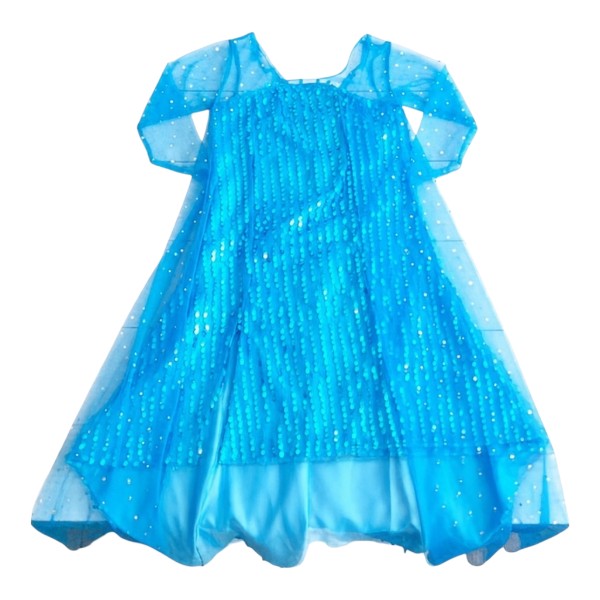 Vestido Tul Azul Marca Otra 6 A Estado Tiki taka