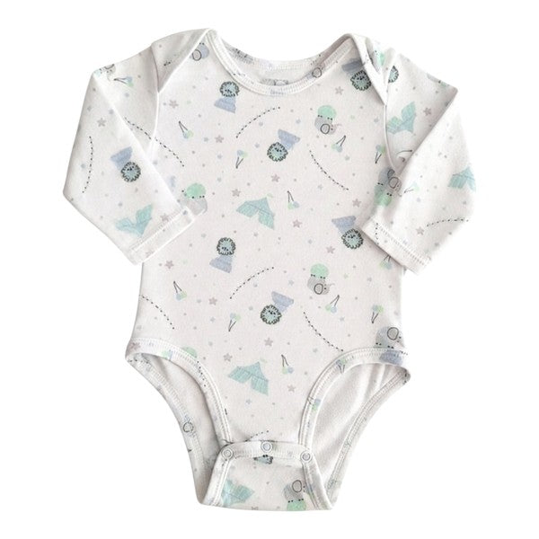 Body Manga Larga Algodón Diseños Marca Otra 12-18 M Estado Casi tiki