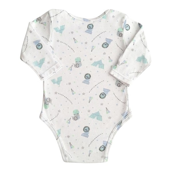 Body Manga Larga Algodón Diseños Marca Otra 12-18 M Estado Casi tiki
