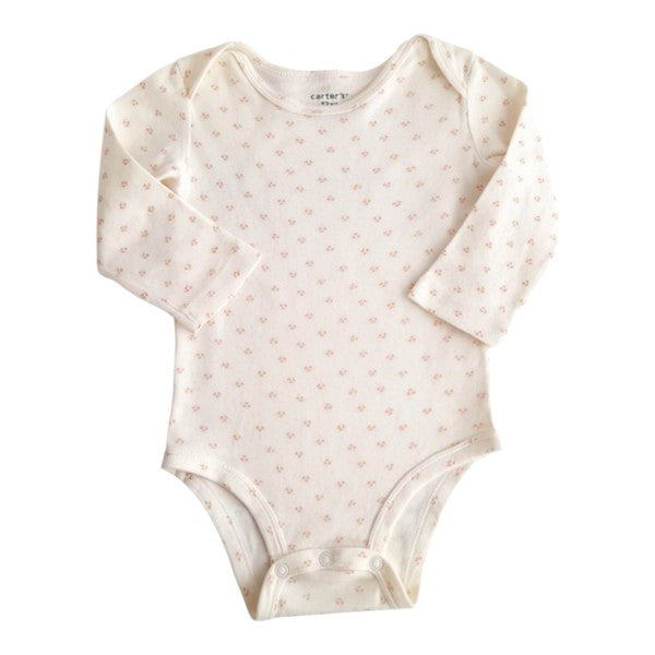 Body Manga Larga Algodón Diseños Marca Carter's 12 M Estado Casi tiki