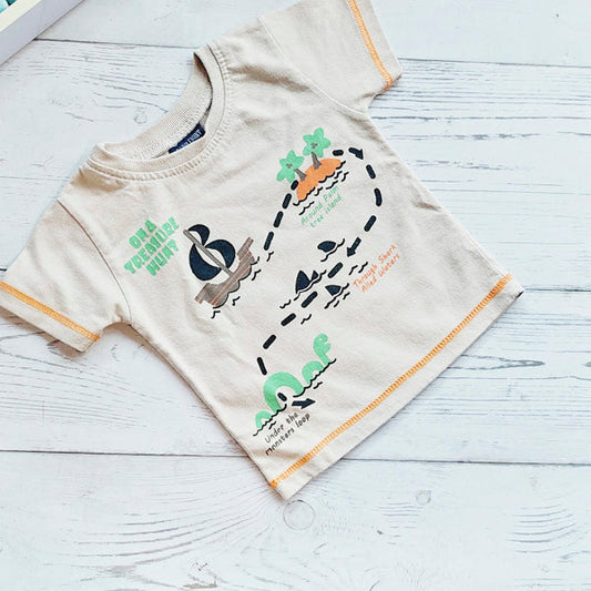 Polera de algodón beige de 3 meses Marca Genérica Estado Tiki taka