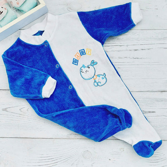 Osito Osito plush azul y blanco recién nacido Marca Genérica Estado Casi tiki
